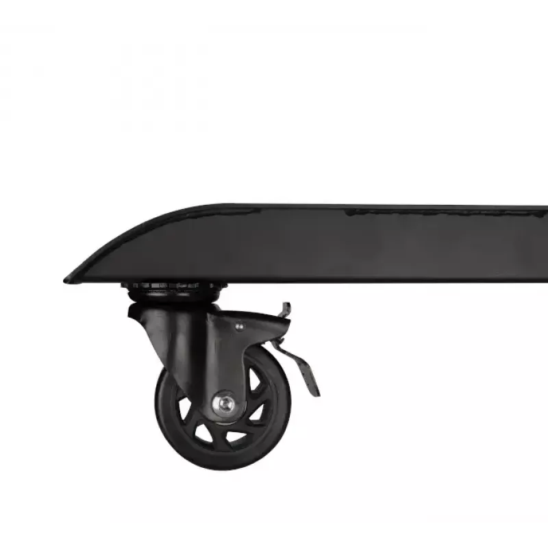 Prie grindų tvirtinamas stovas B-Tech BT8380 juodas metalinis pagrindas 86 mm plotis 950 mm gylis
