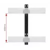 B-Tech SYSTEM X - Dvigubo bėgio tvirtinimo kronšteinas BT8390 - 19 mm nuo sienos