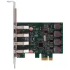 EXSYS EX-11194 4 prievadų USB 3.2 Gen 1 PCIe kortelė su atskiru maitinimu 3A Renesas