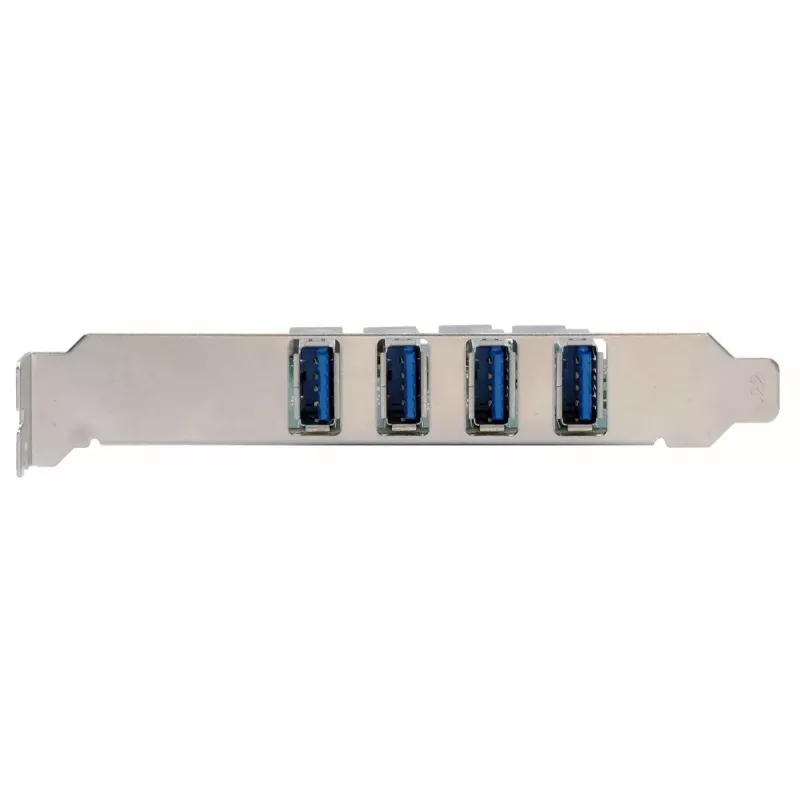 EXSYS EX-11194 4 prievadų USB 3.2 Gen 1 PCIe kortelė su atskiru maitinimu 3A Renesas