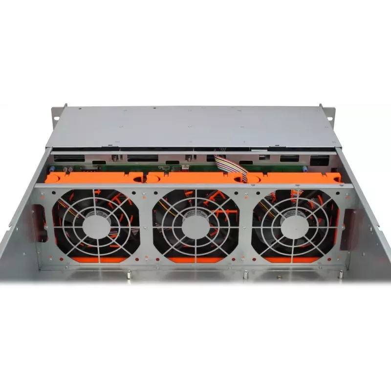 Serverinis korpusas Inter-Tech 3U-3416 Rack Black