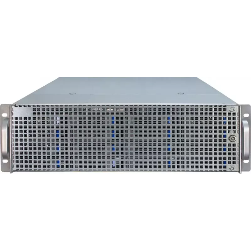 Serverinis korpusas Inter-Tech 3U-3416 Rack Black