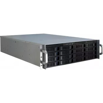 Serverinis korpusas Inter-Tech 3U-3416 Rack Black