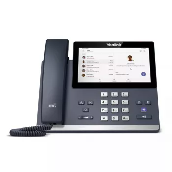 IP telefonas Yealink MP56 Microsoft Teams Edition – 7 colių talpinis jutiklinis ekranas, Android, Gigabit Ethernet, PoE, Bluetooth, laidinis ragelis