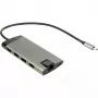 Inter-Tech GDC-802 USB 3.2 Gen 1 Type-C pilka 100W Power Delivery