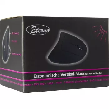 Pelė Inter-Tech KM-206WR USB Type-A optinė 2400 DPI