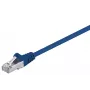 Tinklo kabelis Goobay 68054 Mėlynas 1m Cat5e SF/UTP