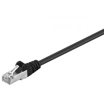 Tinklo kabelis Goobay 68671 Juodas 3m Cat5e SF/UTP