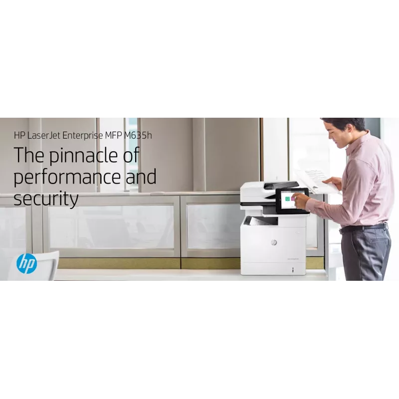 HP LaserJet Enterprise MFP M635h, lazerinis, nespalvotas spausdinimas, 1200 x 1200 DPI, kopijavimas nespalvotas, A4, juoda, balta