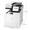 HP LaserJet Enterprise MFP M635h, lazerinis, nespalvotas spausdinimas, 1200 x 1200 DPI, kopijavimas nespalvotas, A4, juoda, balta