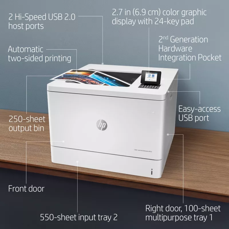 Spausdintuvas HP Color LaserJet Enterprise M751dn spalvotas lazerinis