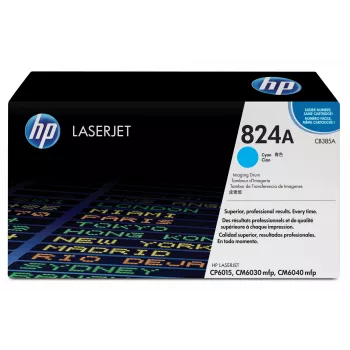 HP 824A mėlynas lazerinis vaizdo būgnas, ciano, 1 vnt.
