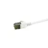 Tinklo kabelis LogiLink Ultraflex SlimLine RJ-45 Cat6a 1 m Baltas