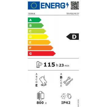 TERRA PAD 1007 4G planšetinis kompiuteris, MediaTek LTE, 256 GB, 27,8 cm (10,9 colio), 8 GB RAM, Wi-Fi 5 (802.11ac), Android 14, pilka