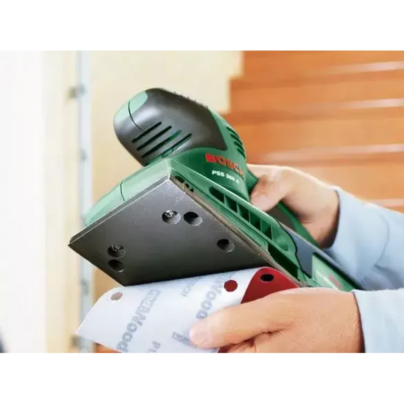 Bosch PSS 200 A orbitinis šlifuoklis 200 W 24000 aps./min.