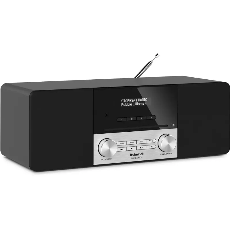Asmeninis radijo imtuvas TechniSat Digital Radio 3 juodas sidabrinis