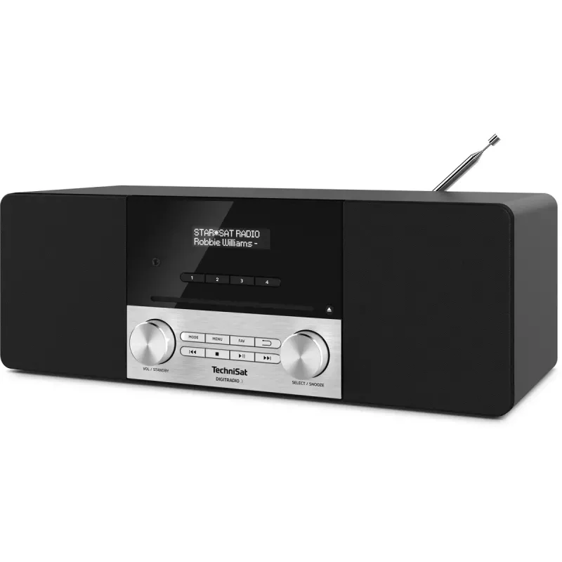 Asmeninis radijo imtuvas TechniSat Digital Radio 3 juodas sidabrinis
