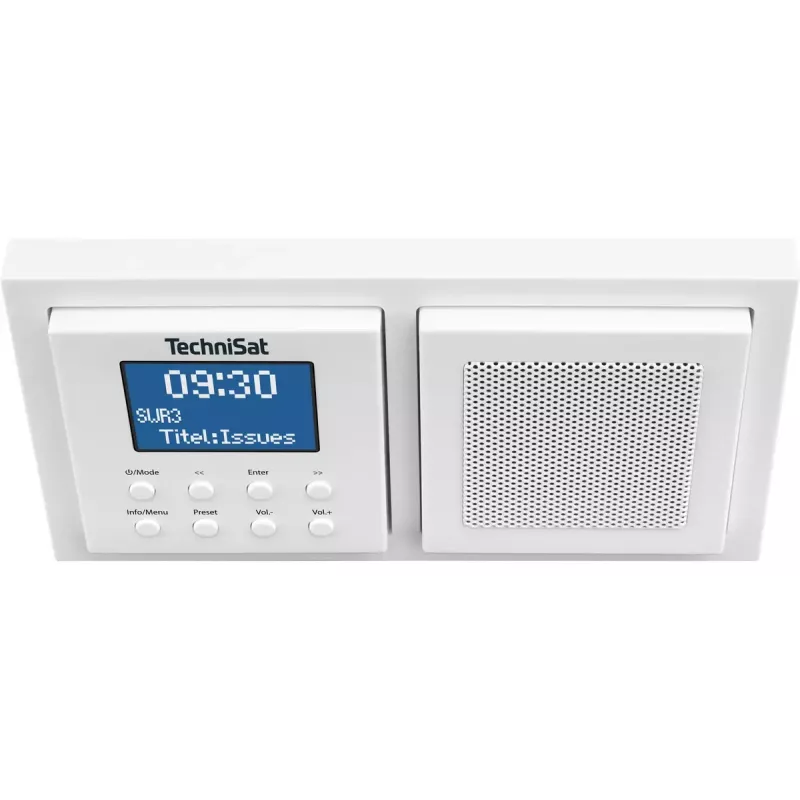 TechniSat DigitRadio Up 1 – Skaitmeninis dušo radijas su Bluetooth