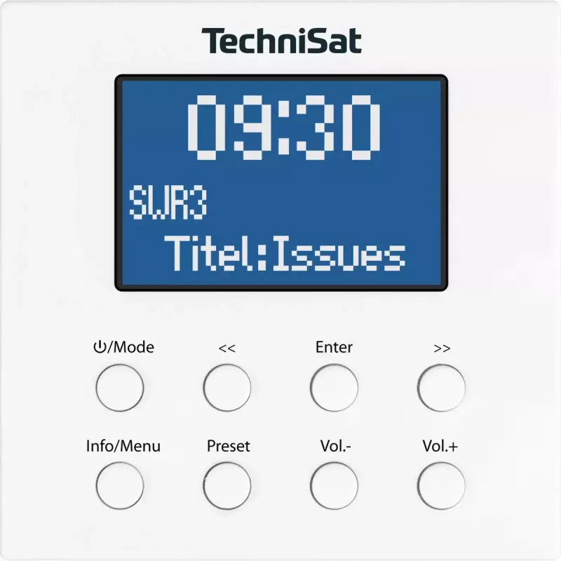 TechniSat DigitRadio Up 1 – Skaitmeninis dušo radijas su Bluetooth