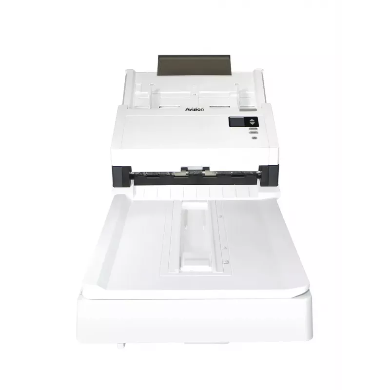 Avision ADF skaitytuvas AD345GFWN — A4, 1200 x 1200 DPI, CIS, 100 lapų ADF, dvipusis, baltas