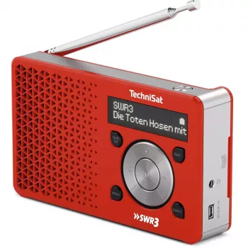 Asmeninis radijo imtuvas TechniSat DigitRadio 1 Raudonai Balta