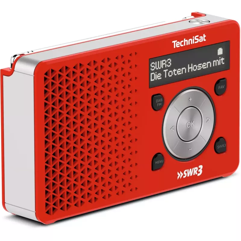 Asmeninis radijo imtuvas TechniSat DigitRadio 1 Raudonai Balta