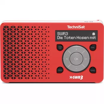 Asmeninis radijo imtuvas TechniSat DigitRadio 1 Raudonai Balta