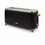 Princess 142361 skrudintuvas 2 griežinėliai 1000 W juoda sidabrinė mediena