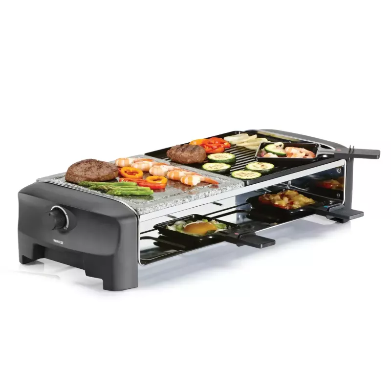 Princess 162820 Raclette Grilis 1400 W 8 Keptuvių