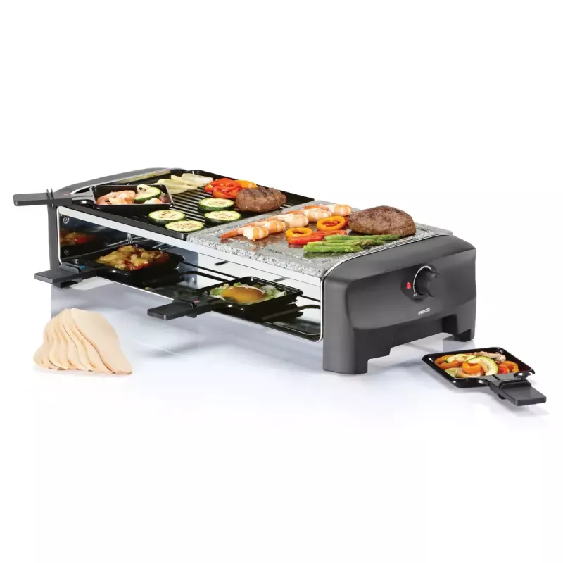 Princess 162820 Raclette Grilis 1400 W 8 Keptuvių