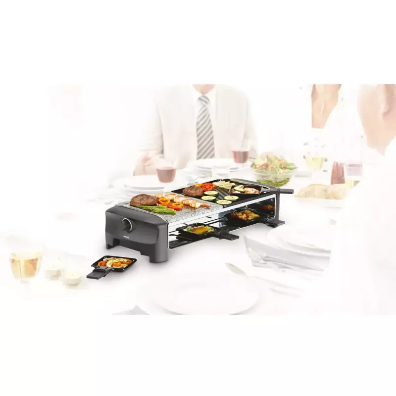 Princess 162820 Raclette Grilis 1400 W 8 Keptuvių