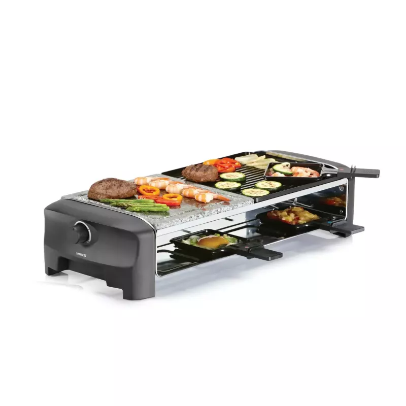 Princess 162820 Raclette Grilis 1400 W 8 Keptuvių
