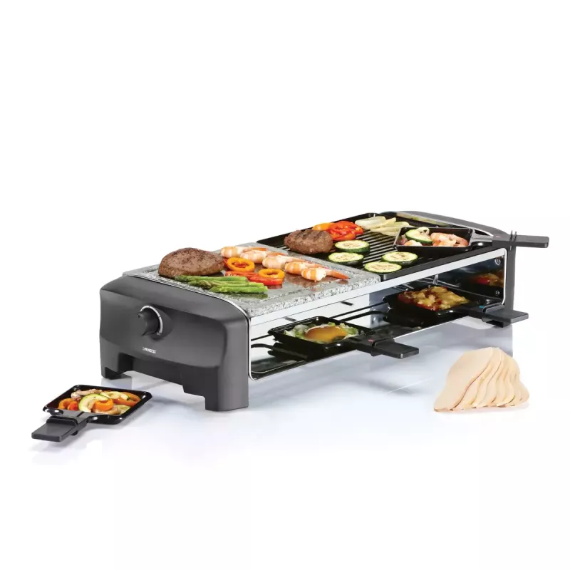 Princess 162820 Raclette Grilis 1400 W 8 Keptuvių
