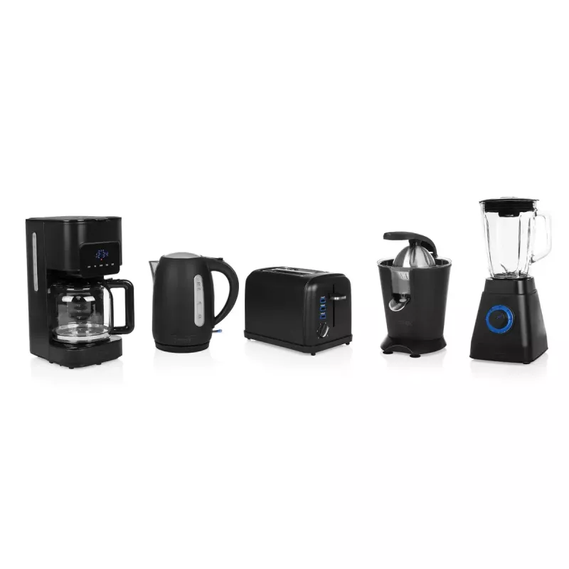 Sulčiaspaudė Princess 01.201853.01.001 Black Steel 160W nerūdijantis plienas