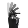 Sulčiaspaudė Princess 01.201853.01.001 Black Steel 160W nerūdijantis plienas