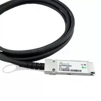 InfiniBand / šviesolaidinis kabelis BlueOptics 02310MUG 1 m QSFP Kištukas/Kištukas