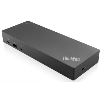 Lenovo 03X7469 USB-C dokas / prievadų replikatorius, USB 3.2 Gen 2, juodas