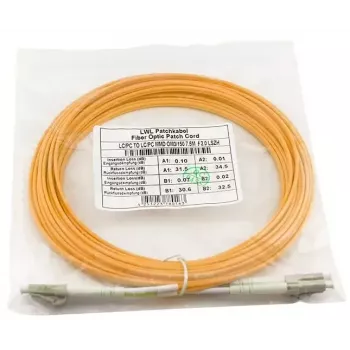 InfiniBand / šviesolaidinis kabelis BlueOptics 050502K5120000050M 50 m 2x LC LC/APC Žalia