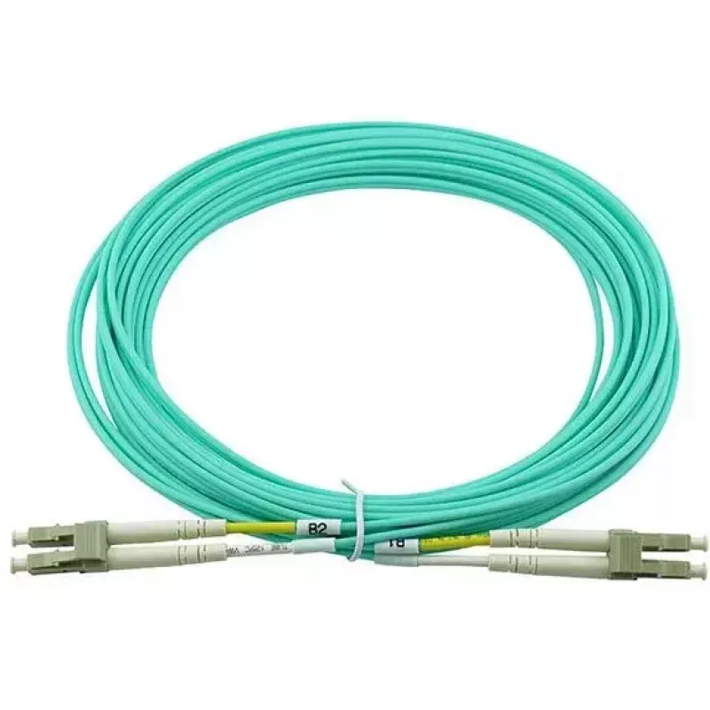 BlueOptics 050502T512000050M-BO Duplex šviesolaidinis komutacinis kabelis, LC/UPC–LC/UPC, OM3 50/125 µm, 50 m, beige