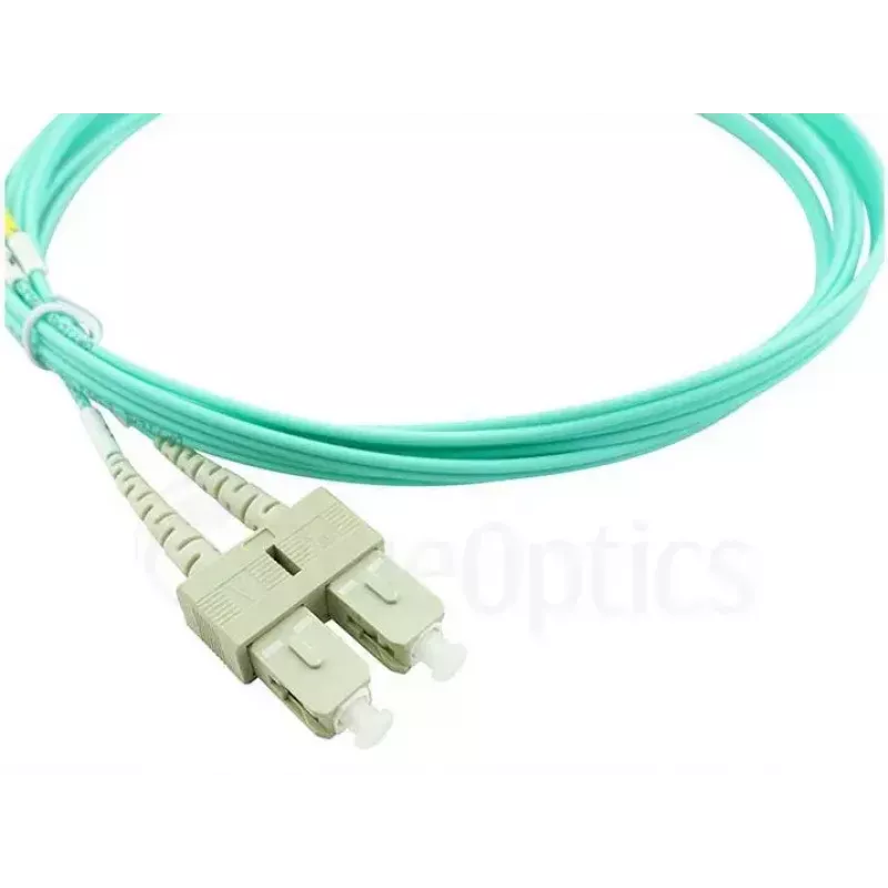 BlueOptics 055702T512000015M-BO Duplex šviesolaidinis komutacinis kabelis, LC/UPC–SC/UPC, OM3 50/125 µm, 15 m, smėlio spalvos