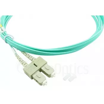 BlueOptics 055702T512000030M-BO šviesolaidinis komutacinis kabelis, Duplex, LC/UPC–SC/UPC, OM3 50/125 µm, 30 m, smėlio spalvos