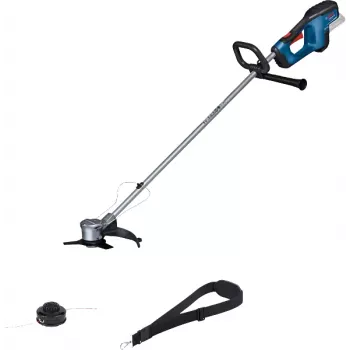 Bosch GFR 18V-23 PROFESSIONAL 33 cm belaidis žoliapjovės trimmeris (juoda, mėlyna, raudona)