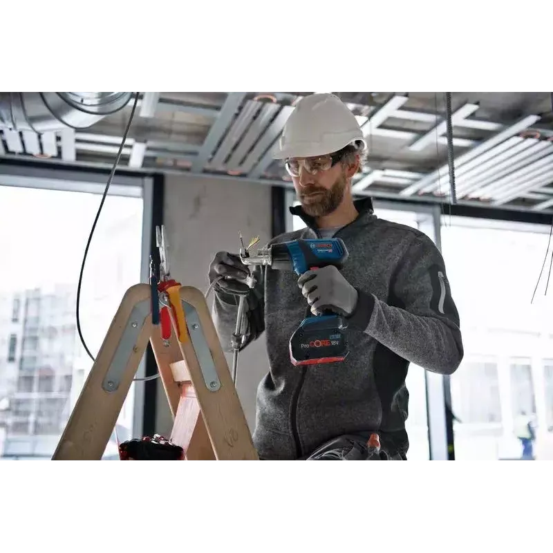 Bosch GHG 18V-50 karšto oro pistoletas 175 l/min 500 °C juodas, mėlynas