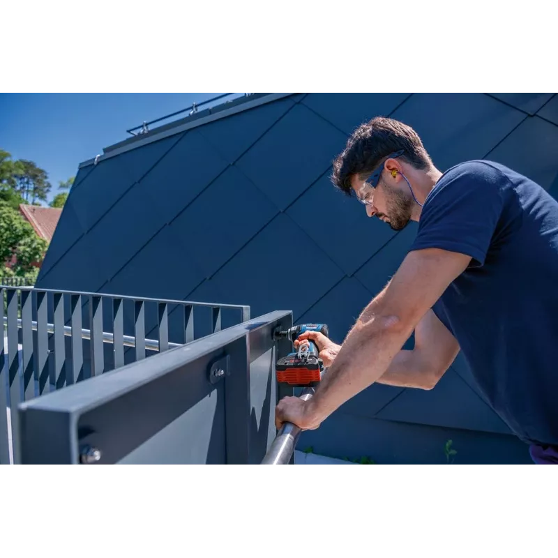 Bosch GDS 18V-330 HC PROFESSIONAL 1/2 colio smūginis veržliaraktis 2800 aps./min 560 N·m Juoda, Mėlyna, Raudona