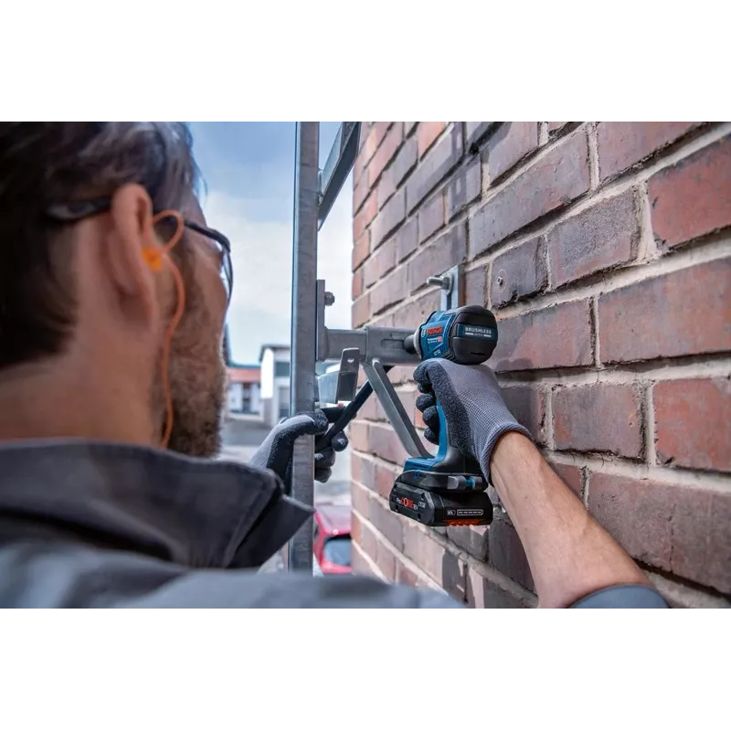 Bosch GDS 18V-330 HC PROFESSIONAL 1/2 colio smūginis veržliaraktis 2800 aps./min 560 N·m Juoda, Mėlyna, Raudona