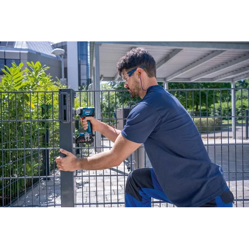 Bosch GDS 18V-330 HC PROFESSIONAL 1/2 colio smūginis veržliaraktis 2800 aps./min 560 N·m Juoda, Mėlyna, Raudona