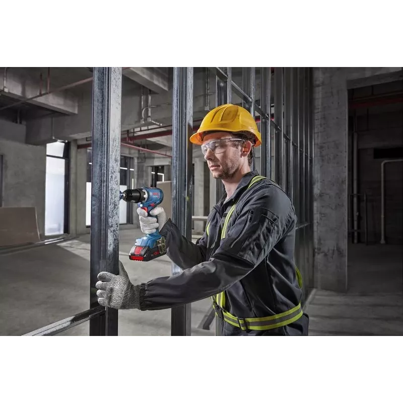 Bosch GSR 18V-65 Professional belaidis suktuvas-gręžtuvas, 18 V, solo (be akumuliatoriaus ir kroviklio), L-BOXX, mėlynas