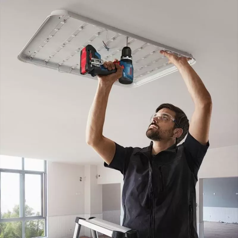 Bosch GSB 18V-65 Professional belaidis smūginis suktuvas-gręžtuvas, 18 V, Solo (be akumuliatoriaus ir įkroviklio), L-BOXX, mėlynas