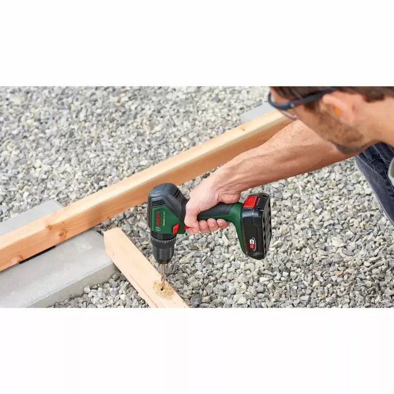 Bosch UniversalImpact 18V-60 belaidis plaktukinis gręžtuvas 1900 RPM, be raktelio, 1,3 kg, juoda, žalia