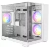 PC korpusas Antec CX600M Trio ARGB White Mini Tower